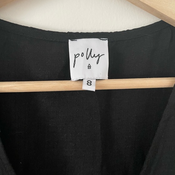 Princess Polly front tie linen tshirt - Picture 2 of 2